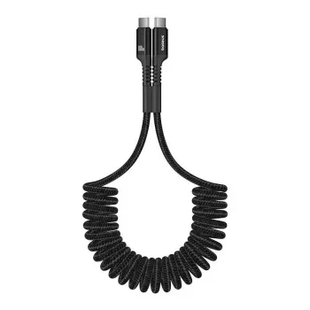 Cavo di ricarica rapida Baseus Fish-Eye USB-C a USB-C 1 m 100 W nero