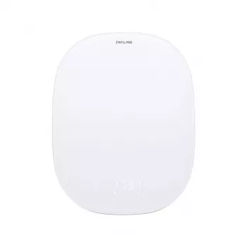 Bilancia da cucina elettronica ZWILLING Enfinigy argento bianco — capacità 10 kg, precisione 1 g, display LCD