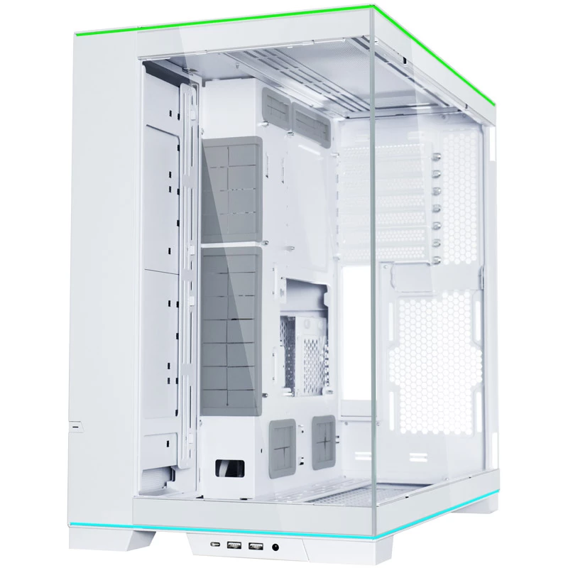 Case PC Lian Li O11D EVO RGB tower bianco