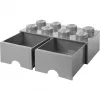 Room Copenhagen - LEGO Brick Drawers 8 - grigio (40061740) (40061740)