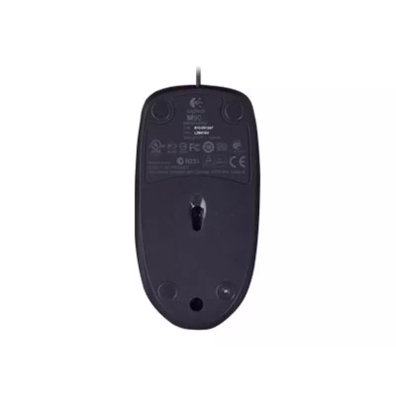 Logitech M90 mouse da ufficio ottico con filo — 1000 DPI, ambidestro, USB Type-A, nero