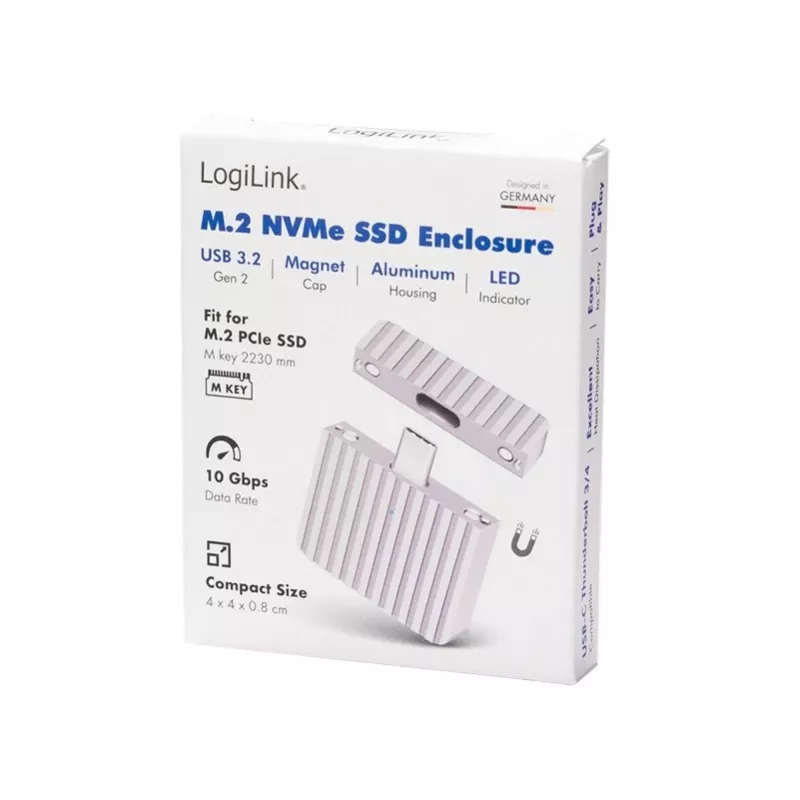 Case per SSD USB3.2 Gen2x1 USB-C NVM molto piccolo