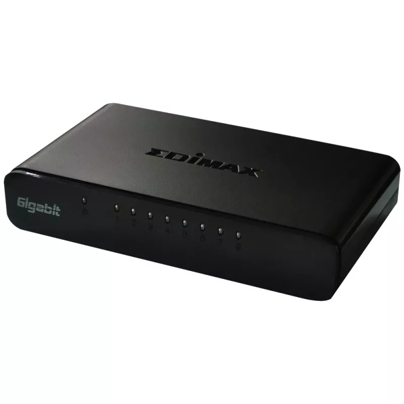 Edimax ES-5800G V3 switch di rete unmanaged Gigabit Ethernet (10/100/1000) nero
