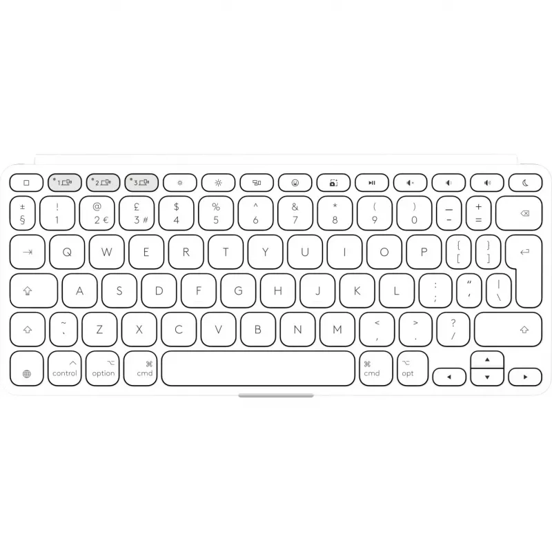 Tastiera Logitech Keys-To-Go 2 universale Bluetooth QWERTY US International bianco