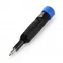 Cacciavite 6-in-1 iFixit Narwhal, cappuccio girevole a scatto - nero