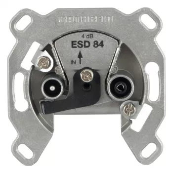 Presa antenna Kathrein ESD 84 argento