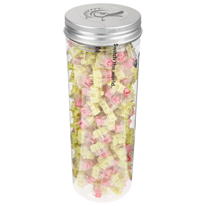 Switch meccanico Ducky TTC Gold Pink DSK110-NPA1 lineare 37g forza di attuazione