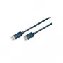 Cavo USB ClickTronic 3 m USB 3.0 A/A m/f 3 m USB A USB A blu (70120)
