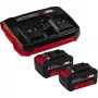 Kit caricabatterie Einhell 2x 4.0Ah Twincharger AC LED