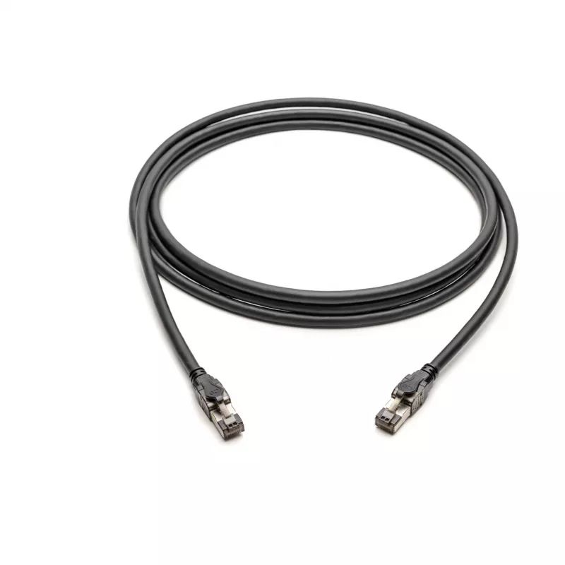 Digitus DK-1843-005 CAT 8.1 S/FTP cavo patch 0,5 m, nero