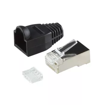 Connettore per fili RJ45 LogiLink MP0022 nero trasparente