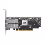 Scheda di rete NVIDIA ConnectX-7 interna fibra ottica 50000 Mbit/s PCIe, nero/grigio