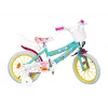 Bicicletta per bambini Toimsa TOI1698 16 pollici con grafiche Peppa Pig, adatta per età 3–6