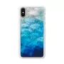 Custodia smartphone iKins per iPhone XS/S blue lake white