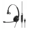 EPOS IMPACT SC 230 USB MS II headset mono USB-A con controllo chiamate in-line certificato Microsoft (1000578)