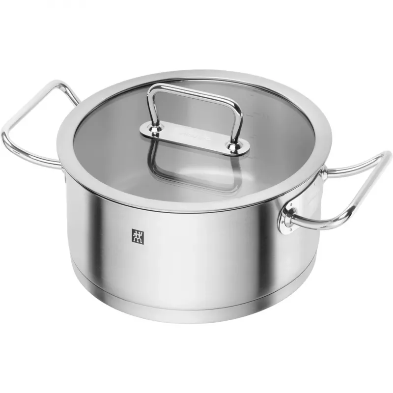 Casseruola ZWILLING Pro 24 cm rotonda, acciaio inox 18/10