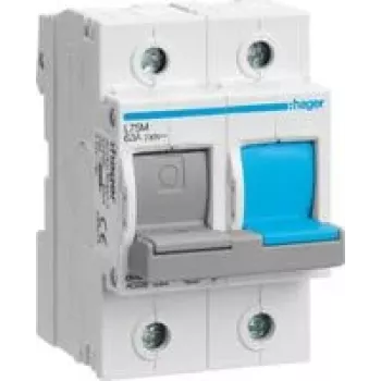 HAGER L75M unità sezionatrice con fusibile,D0,1P+N,63A (L75M)