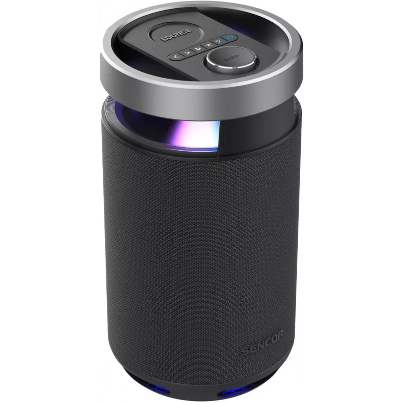 Altoparlante Bluetooth portatile SENCOR Resonex Lounge 130W, IPX7 impermeabile, TWS, illuminazione LED