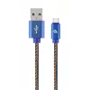 Cavo USB 2.0 GEMBIRD USB A su USB C 2 m, 0,48 Gbit/s, 2,1 A, blu