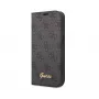 GUESS | Custodia libro | Apple | iPhone 14 Pro Max | gomma/silicone | nero