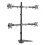 Supporto per monitor LogiLink BP0046 81,3 cm (32 pollici) da tavolo acciaio inox