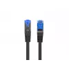 Cavo di rete Lanberg PCF6A-10CC-0025-BK RJ45 Cat6a 0,25m nero