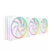 Ventola per case MODECOM VOLCANO LOOP 120 ARGB bianco – 120 mm, illuminazione ARGB, supporto PWM, 400–1400 giri/min