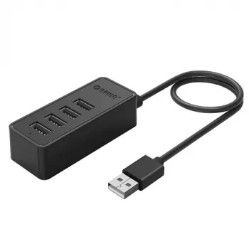 Hub USB ORICO W5P-U3-030 4 porte USB 3.0, hub desktop compatto per il collegamento di periferiche
