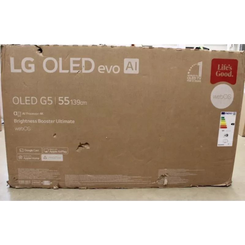 TV OLED LG OLED55G51LW 55 inch Smart TV webOS 25 UHD — confezione danneggiata
