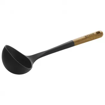 Cucchiaio per polvere - 31 cm, marrone-nero