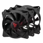 SAVIO BLADE X1 set di ventole, 3 x 120 mm, PWM a 4 pin, nero