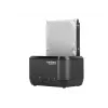 Docking station per dischi rigidi 2,5/3,5 USB 3.0 Natec Kangaroo Dual, funzione di clonazione, alimentatore