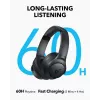 Cuffie over-ear Anker Soundcore Q11i, Bluetooth 5.0, fino a 20 h di batteria, microfono integrato, grigio scuro