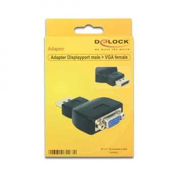 Cavo DeLOCK 65567, DisplayPort a VGA, nero