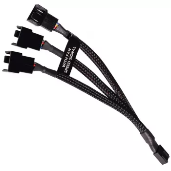 Cavo splitter RGB Alphacool 18679 nero plastica 150mm