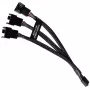 Cavo splitter RGB Alphacool 18679 nero plastica 150mm