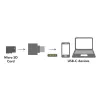 Lettore di schede microSD USB-C a portachiavi
