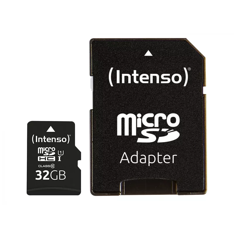 Scheda di memoria Intenso 32GB MicroSD UHS-I Class 10 3424480