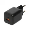 Alimentatore esterno IBOX ILUC42B 12 V 2 A, 33 W, USB-A + USB-C PD3.0, QuickCharge 3.0, universale