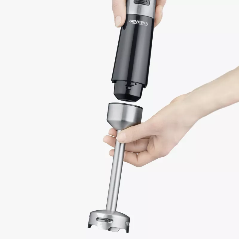 Frullatore a immersione Severin SM 3772 nero acciaio inox