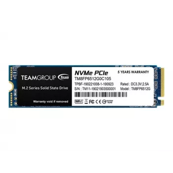 SSD Team Group 512 GB M.2 PCI Express 3.0 NVMe MP33