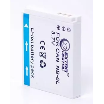 Batteria Extra Digital NB-6L 3,7V 1200mAh per dispositivi Canon compatibili