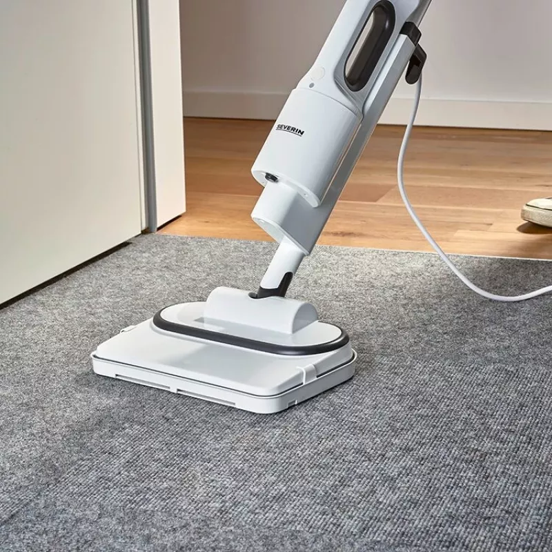 Pulitore a vapore portatile Severin SC 7142 0,4 L 1500 W antracite bianco
