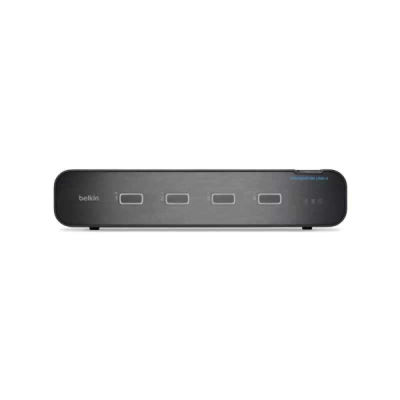 Belkin F1DN204KVM-UNN4 Universal Secure Dual-Head 4P switch KVM desktop