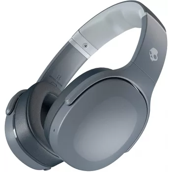 Cuffie Skullcandy Crusher Evo — con cavo & Bluetooth, grigio, batteria 40 ore, USB-C, AUX, pieghevoli
