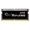 SO-DIMM 32 GB DDR5-5600, memoria RAM nera, F5-5600S4645A32GX1-RS, Ripjaws , INTEL XMP