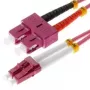Cavo in fibra ottica Helos 20 m OM4 LC/SC