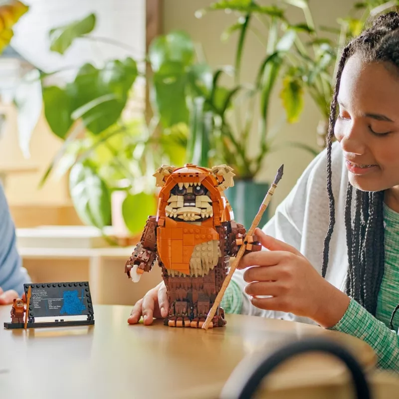 Set LEGO Star Wars Construct Wicket l'Ewok 75430 — 1010 pezzi, modello 230 mm, età 12+