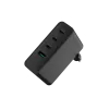 NATEC NUC-2234 caricabatterie per dispositivi mobili laptop, smartphone nero AC ricarica rapida indoor