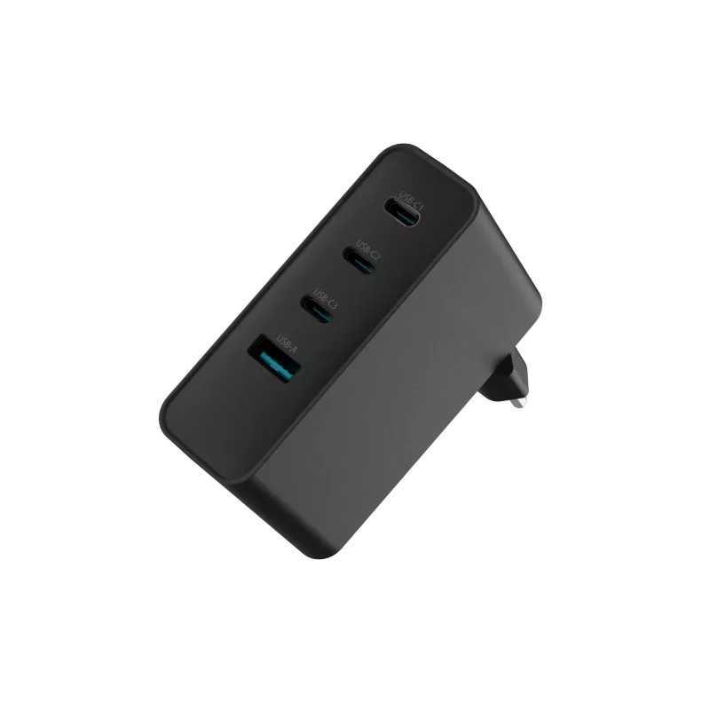 NATEC NUC-2234 caricabatterie per dispositivi mobili laptop, smartphone nero AC ricarica rapida indoor